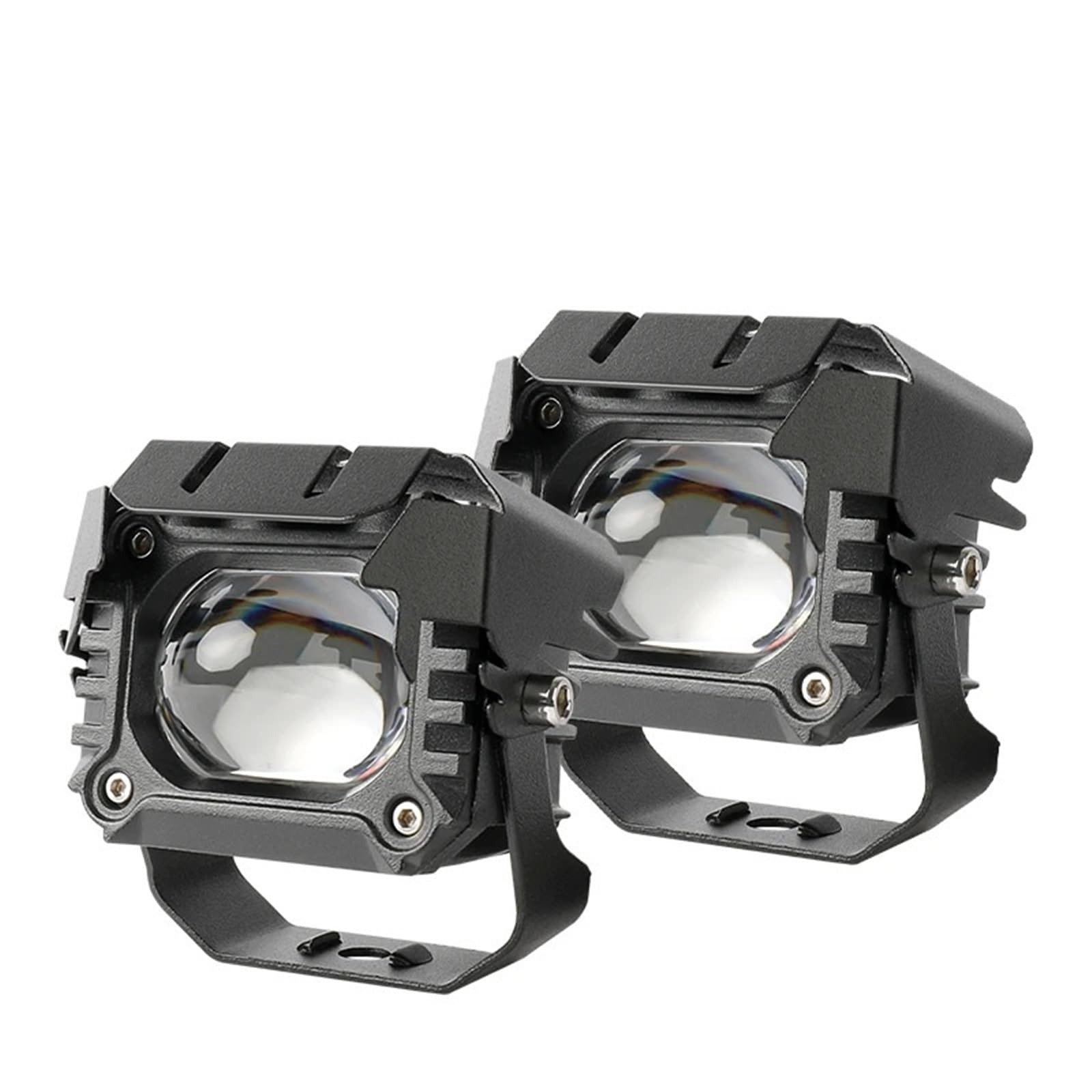 Bombilla Coche Luz Antiniebla De Trabajo LED 8 10 Len Bombilla LED | Proyector De Faro Auxiliar Estroboscópico Intermitente 3000k Ámbar DRL 12V 24V