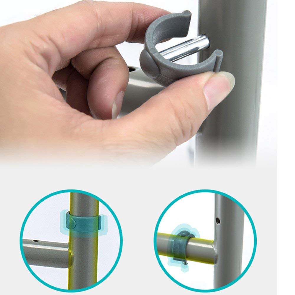 Andador para Personas Mayores, Regulable En Altura Sin Ruedas, Andador Plegable Y Ligero De Aluminio para Ancianos Y Adultos