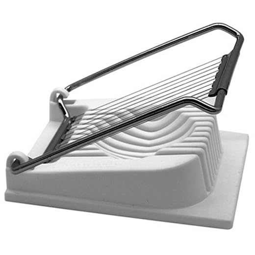 Fackelmann Eier Scheiben Eierschneider aus Kunststoff