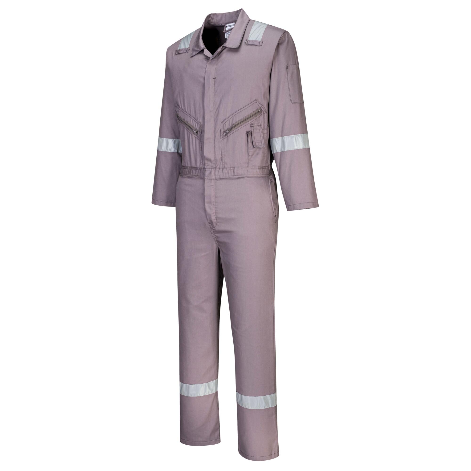 Portwest Iona Baumwoll Overall, Größe: XXXL, Farbe: Grau, C814GRRXXXL