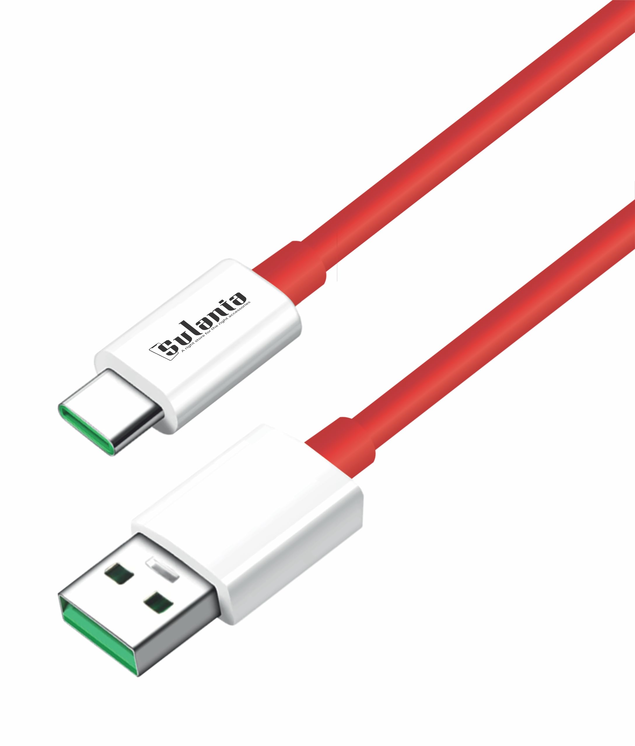 Sulania 65 Watt USB to Type-C Charging Cable | Compatible with OnePlus, Oppo, Xiaomi, Vivo, Realme, K50i 5G, Note 10 Pro, 10 Power, Note 9, 9A, Note 8, 7, and 6 (B0D9FGYTY8) Amazon Price History, Amazon Price Tracker