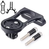 Mount for Garmin Edge 1040 840 830 530 Extended Out Front Mount Compatible with Sports Action Camera and Bicycle Flashlight