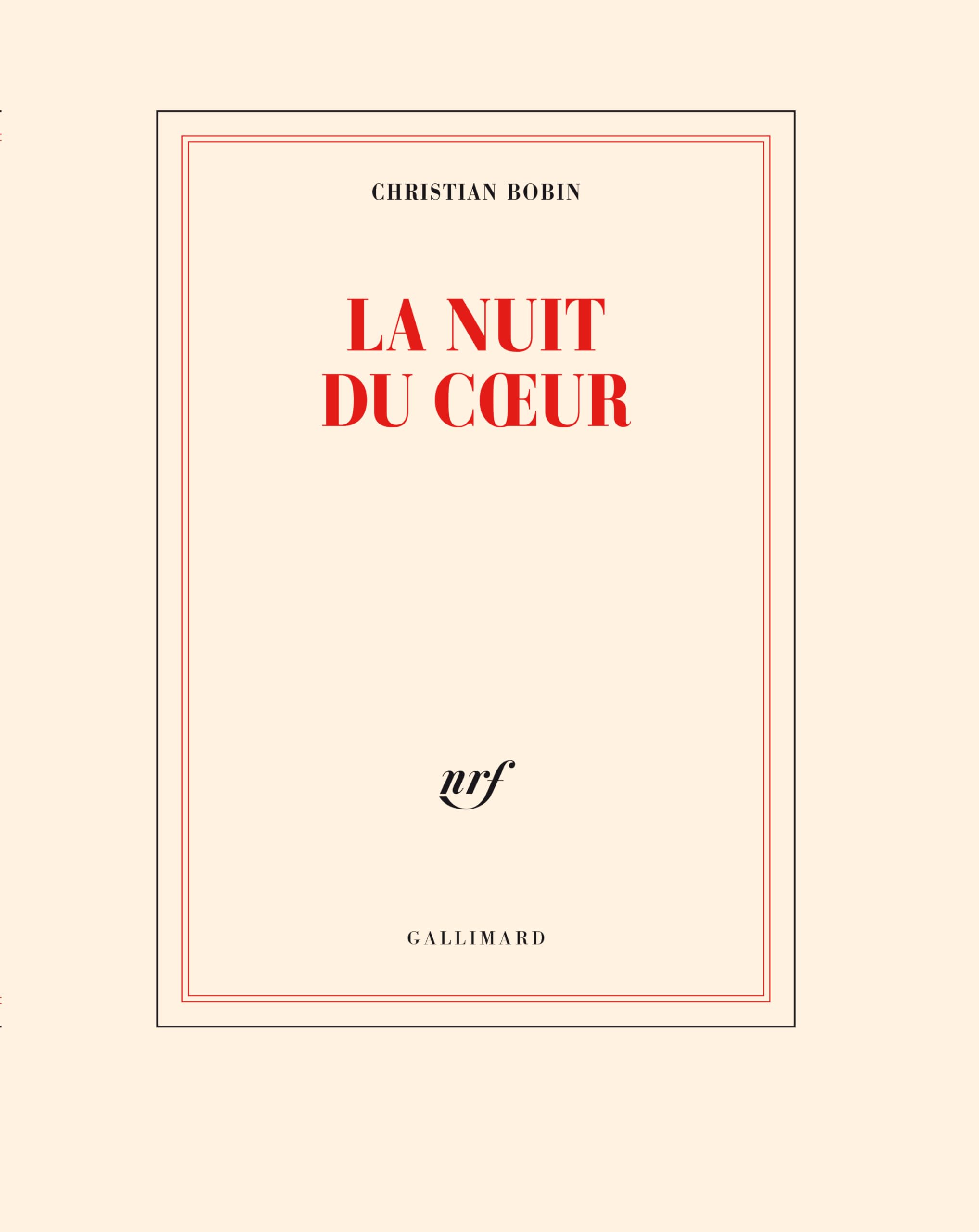 La nuit du coeur (Nrf)