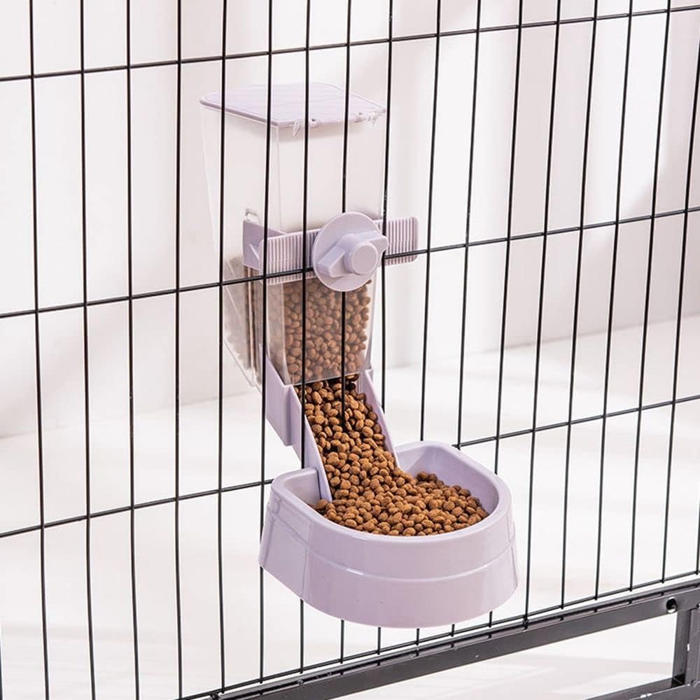 WUIUN Rabbit Water Feeder, Pet Cage Suspended Water Dispenser, Hanging Automatic