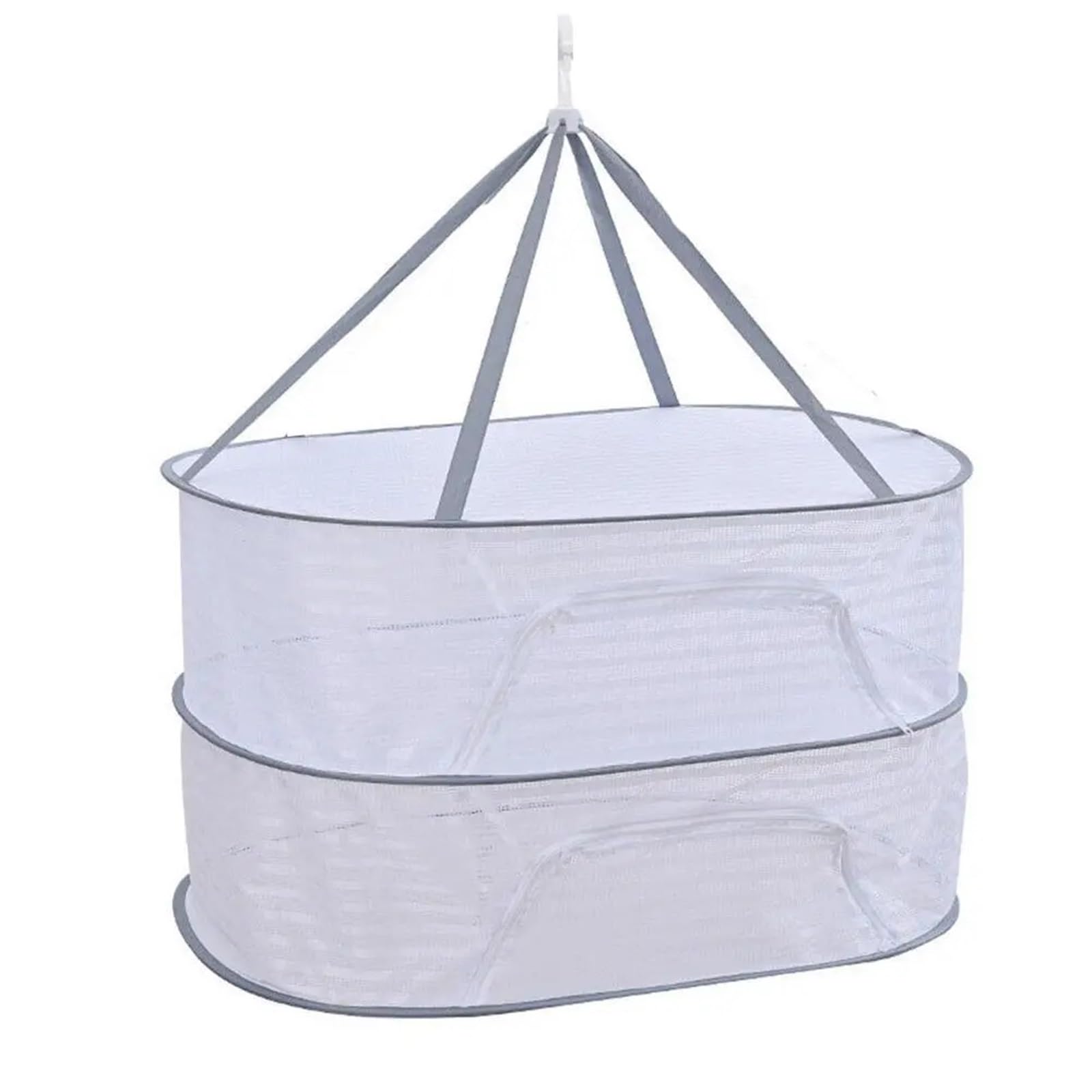 Baynopurin Color2 Drying Net 2Pcs Household Herb Vegetable Foldable Dryer Net