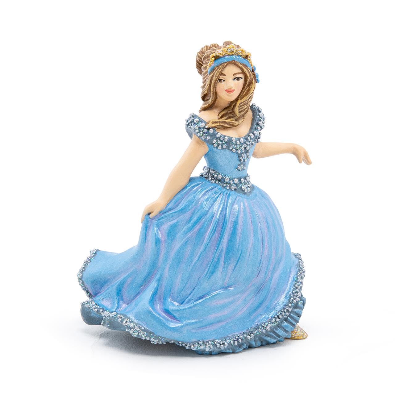 PAPO - Realistic Princess With Glass Slipper Figure - Ages 3+ - Enchanted World Collection - Creative Play Fairy Tale - Gift Idea Toy for Girls and Boys
