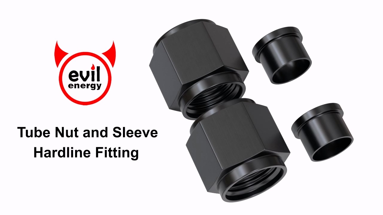 Amazon.com: EVIL ENERGY 6AN Female Hardline Tube Nut