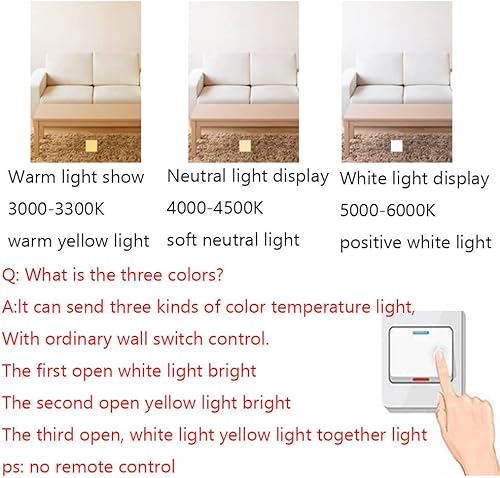 Miniatura 2 de SHUANGZ Macaron - Luces de techo LED ultrafinas de 19 pulgadas montaje empotrado luces de techo fáciles de instalar iluminación para dormitorio