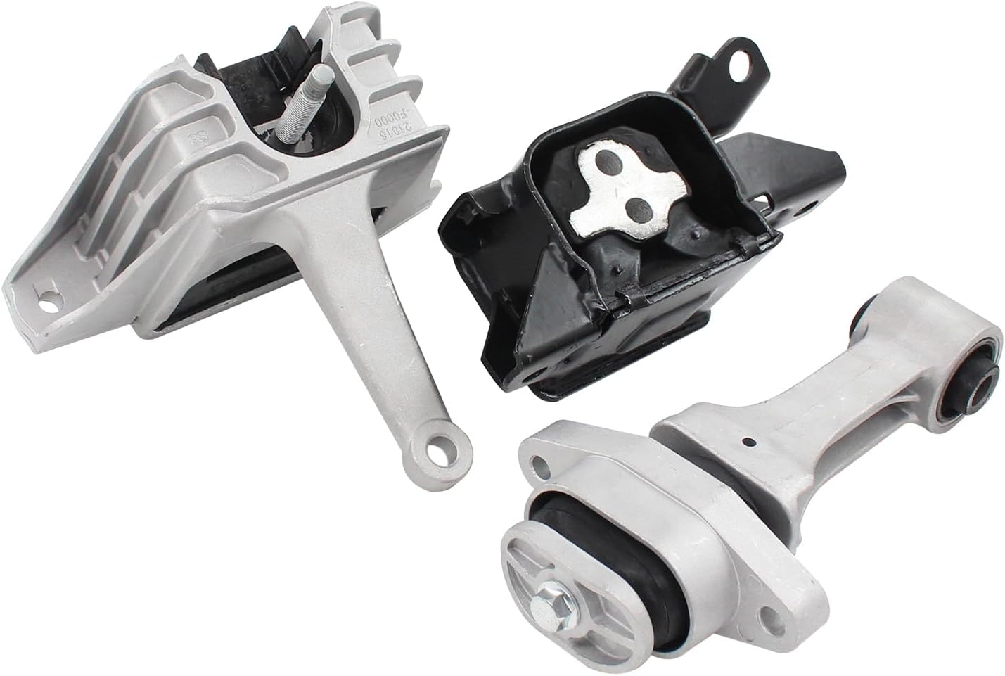 NewYall Engine Motor Mount and Transmission Mount Bracket and Torque Strut Rod Bracket for Hyundai Elantra 2.0 Automatic CVT 2021-2024