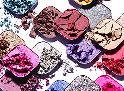 Image of Revolution Beauty London Shimmery Makeup Revolution Forever Flawless Constellation, Eyeshadow Powder Palette, Create Long-Lasting Eye Makeup Looks, Vegan & Cruelty-Free, 20G, Assorted