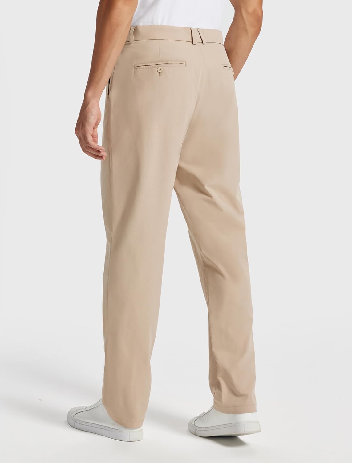 MoFiz Men's Golf Pants Quick Dry Stretch Dress Work Pants 30"/32"/34" Casual Comfy Lightweight Trousers with Pockets - Image 2