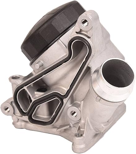 Miniatura 6 de Conjunto de carcasa del filtro del refrigerador de aceite del motor se adapta a 11428683206 A0141A0014WW