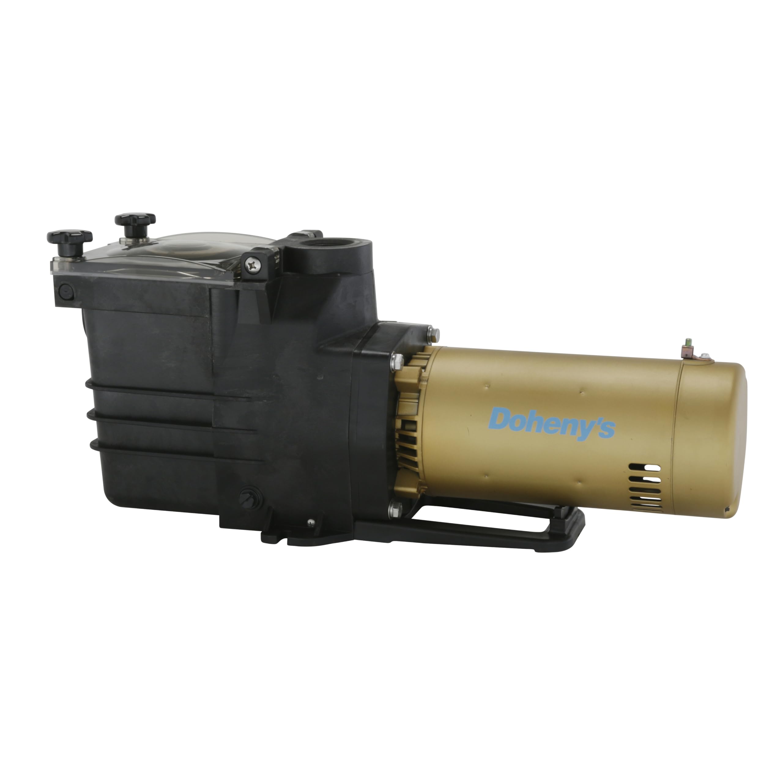 Doheny's Pool Pro Plus 1.5 HP Pump | Stainless Steel Motor, Reinforced Thermoplastic | High-Efficiency Ventilation | Large Strainer Basket with Easy-Access Lid | 75 GPM