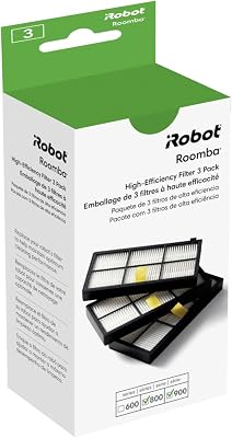 Cartouches Roomba filtres 6 pack détail