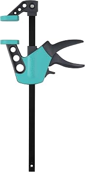 wolfcraft EHZ "Easy" One-Hand Clamp I 3021000 I The one-Hand clamp for Effortless Working