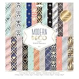 160 g/ m² Papierblock von docrafts mit 50 Blatt und 25 einzigartigen Designs.