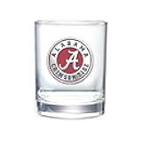 Heritage Pewter University of Alabama Clear 14 oz Glass