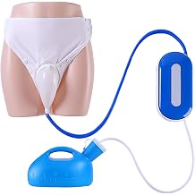 Intelligent Electric Urine Collector, 0.5 Seconds Quick Induction, Bed Rest Anti-Leakage Design, with 2000 ml Urinal, Reusable Portable Urinal, for Men Women