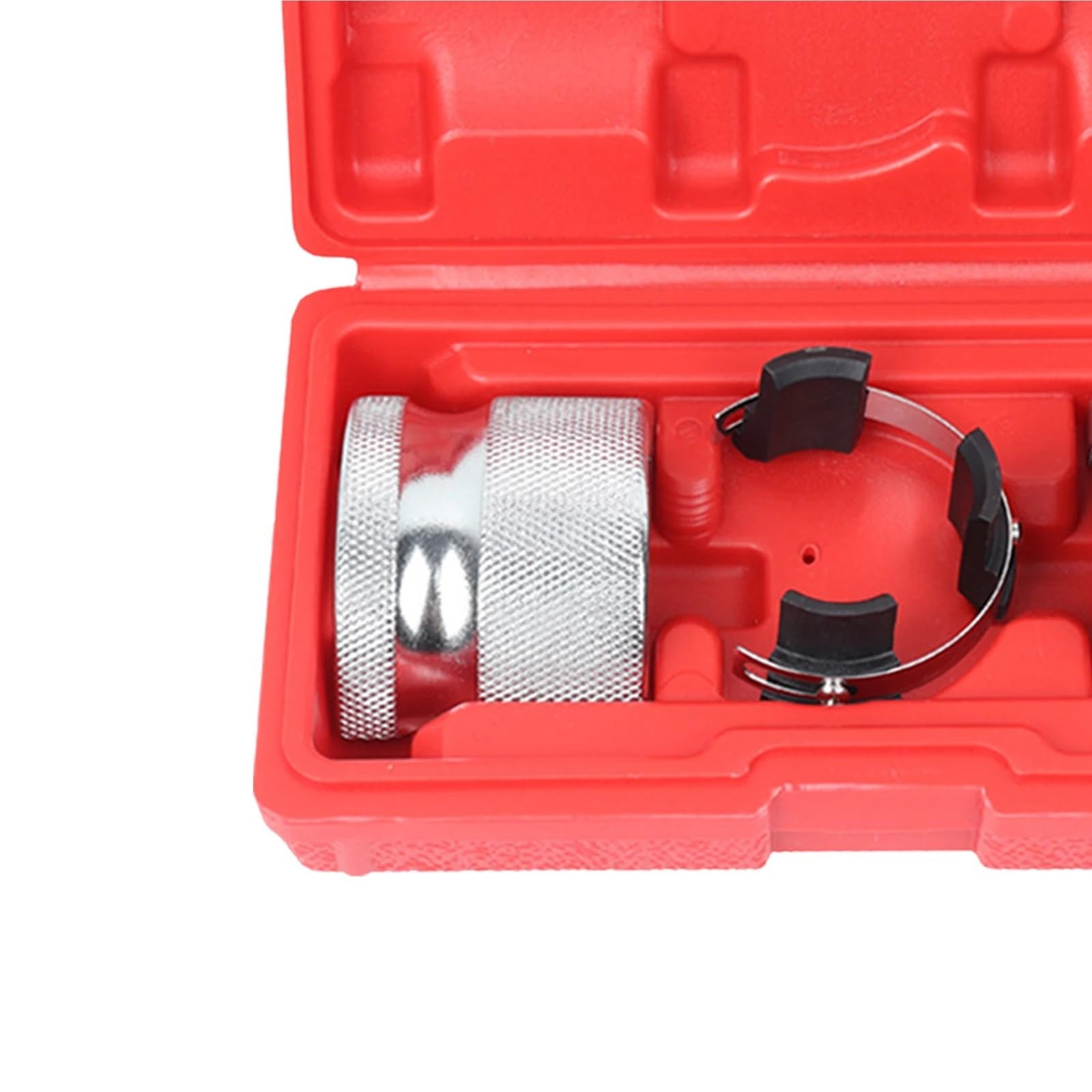 Juego de Herramientas para Instalar retenes de Horquilla de Motocicleta, Ajustable, portátil, con Caja para Motos de Cross Extractor de Cubo de Rueda Herramienta separadora