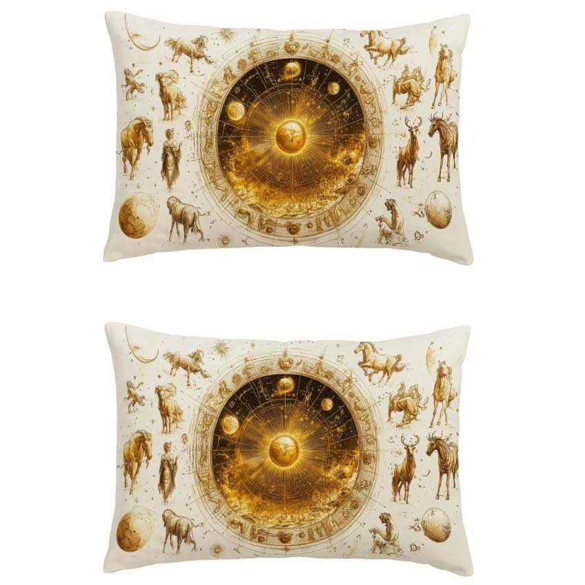 Housse de coussin 50x60cm étanche lin taie oreiller décoration maison l-m193