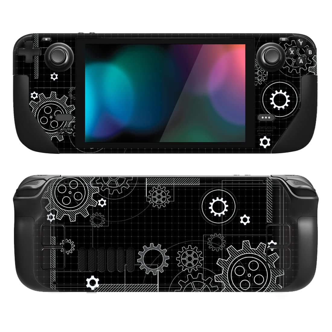 playvital Custom Stickers for Steam Deck LCD, Full Set Protective Skin Decal for Steam Deck - Mistborn Dragon — view 31