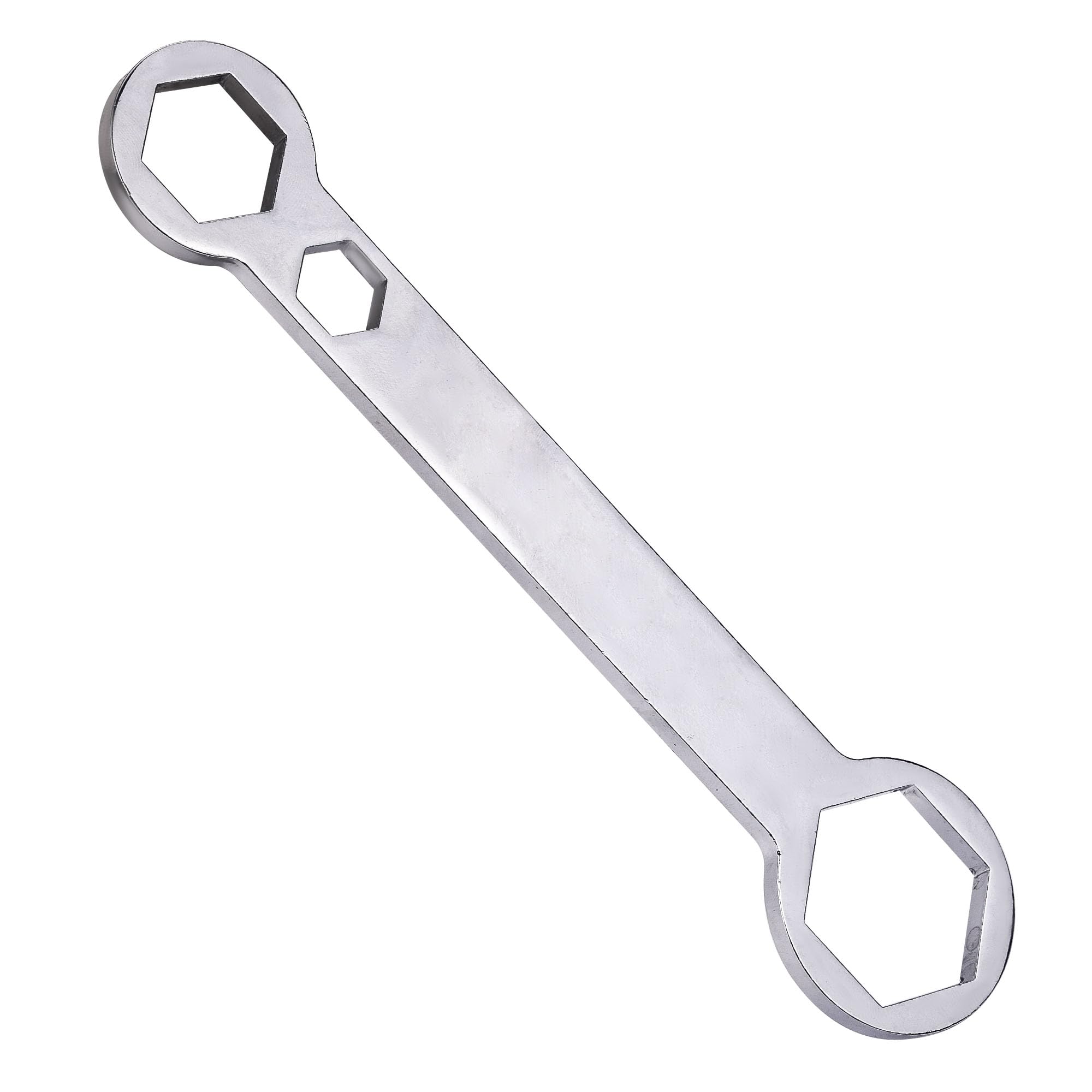 Llave de eje de 14 mm x 22 mm x 32 mm, utilizada para quitar la mayoría de ejes delanteros y traseros de motocicleta