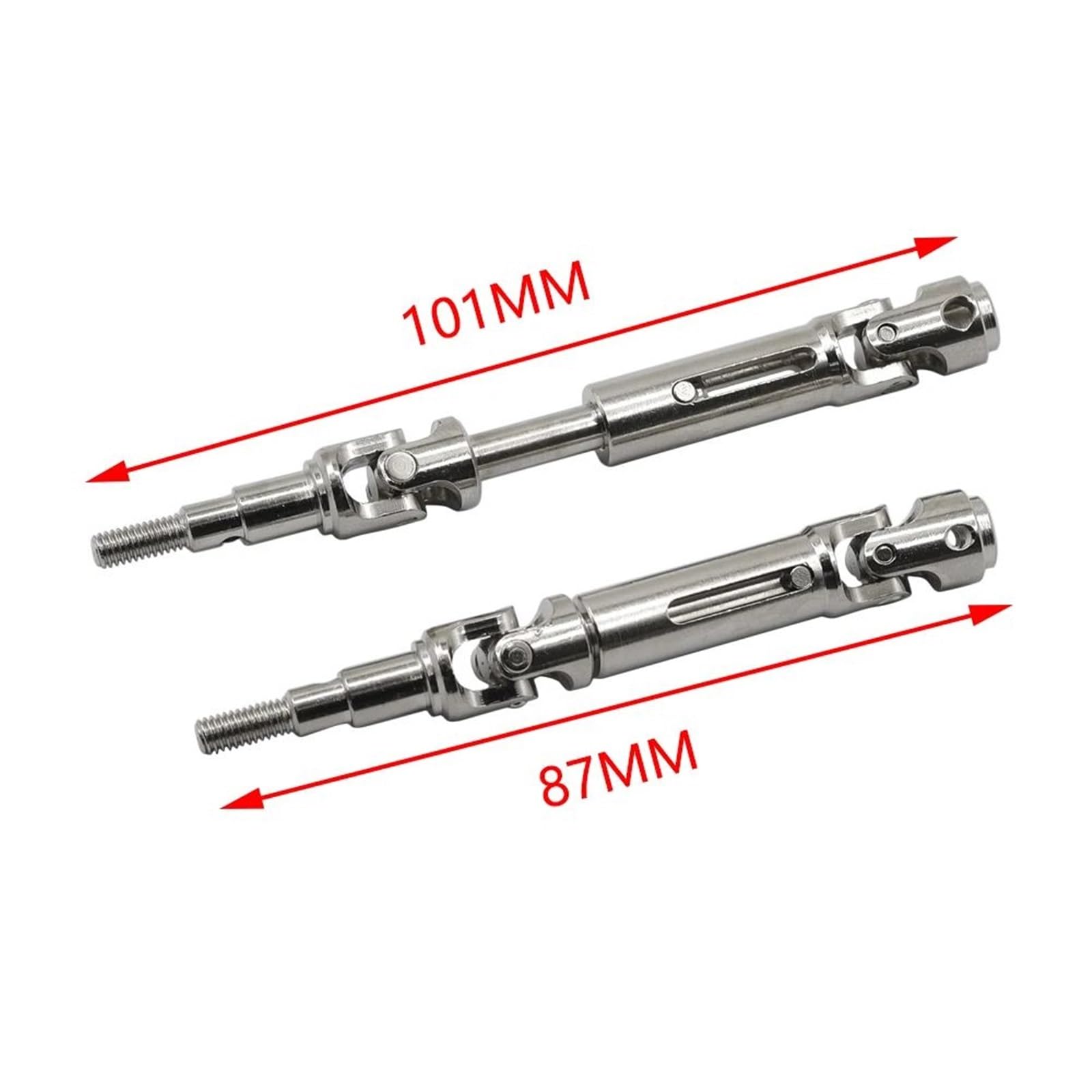 Albero Motore CVD 2Pezzi per MJX per Hyper Go 14210 1/14 RC Car Ricambi RC | Alberi Trasmissione CVD Metallo Precisione RC Garantiscono Prestazioni Erogazione Potenza Fluide