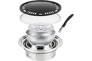 Portable Charcoal Grill: Indoor Korean BBQ Grill for Exquisite Home Dining