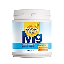 Supradyn Expert Magnesio Completo – Complesso 5-in-1 con 250 mg di Magnesio – Alta Assorbibilità – 120 Capsule – Integratore per Energia, Muscoli e Mente – Integratore Vegano