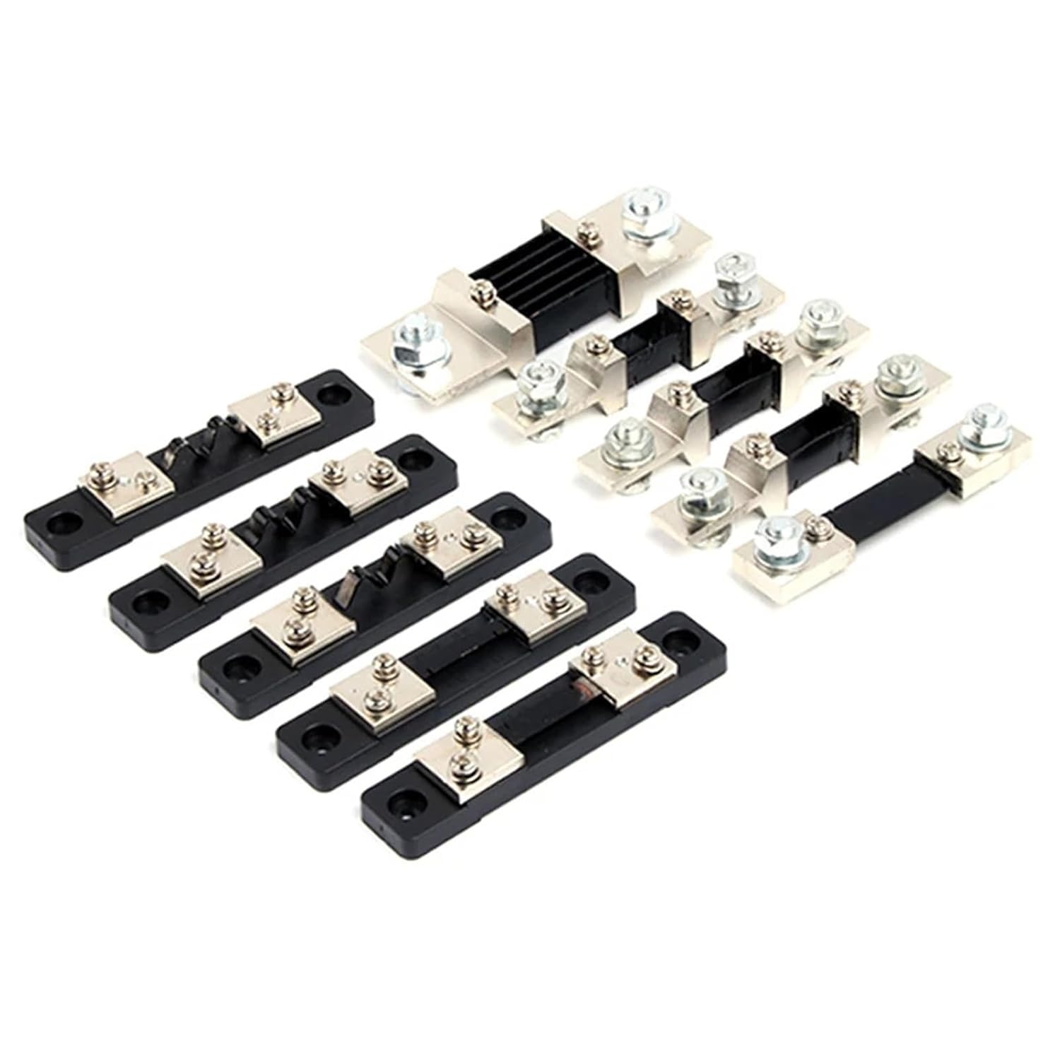FL-2 Type Economic 10A 15A 20A 30A 40A 50A 75A 100A 75mV 200A 500A 750A 1000A 75mV Manganin Copper DC Current Shunt Resistor 1Pcs(20A)