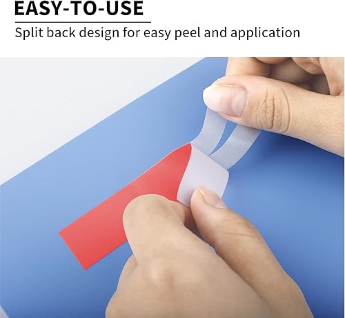 Miniatura 6 de Vixic 5-Pack D480BT Color Label Tape 18mm 0.7 Laminated Label Maker Tape Replacement for Brother Ptouch PTD610BT D400 D600, Turquoise