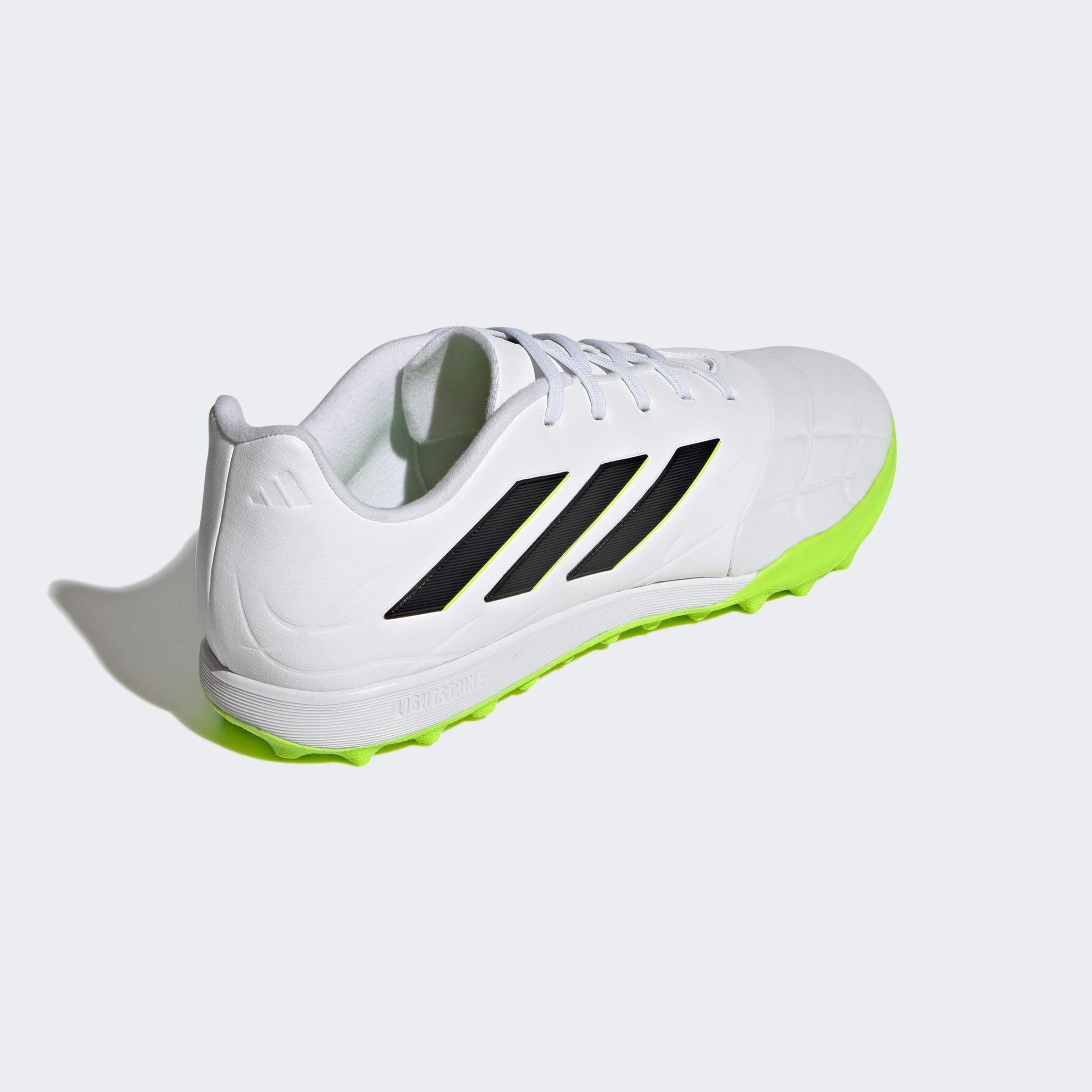Adidas Unisex Copa Pure.3 Turf Boots, Cloud White/Core Black/Lucid Lemon, 46 EU