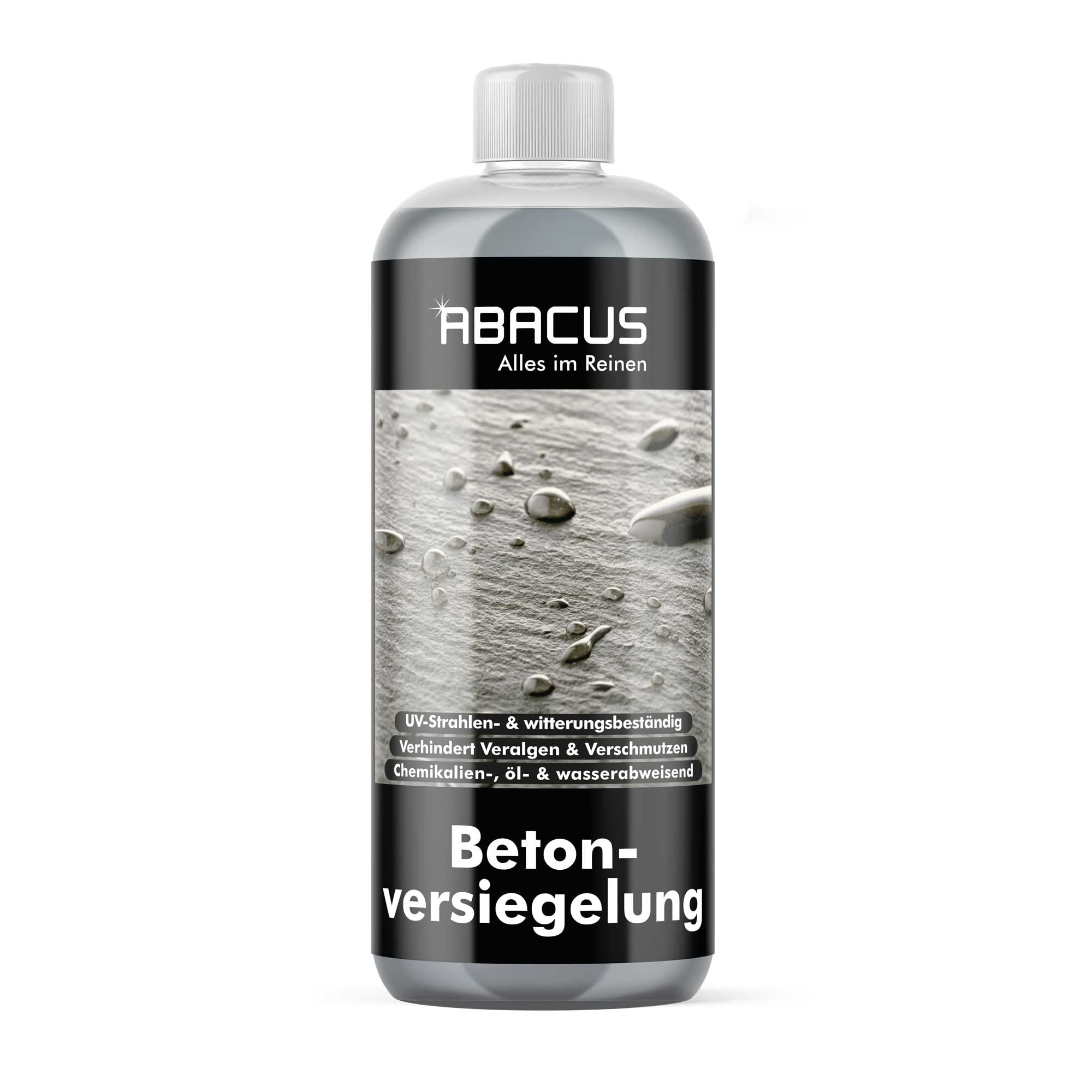 ABACUS® Betonversiegelung, Steinversiegelung, Dachversiegelung, Ziegelversiegelung, Dachpfannenversiegelung, Zementversiegelung, Tonversiegelung, Gipsversiegelung – Betonversiegelung 1000 ml (2115)