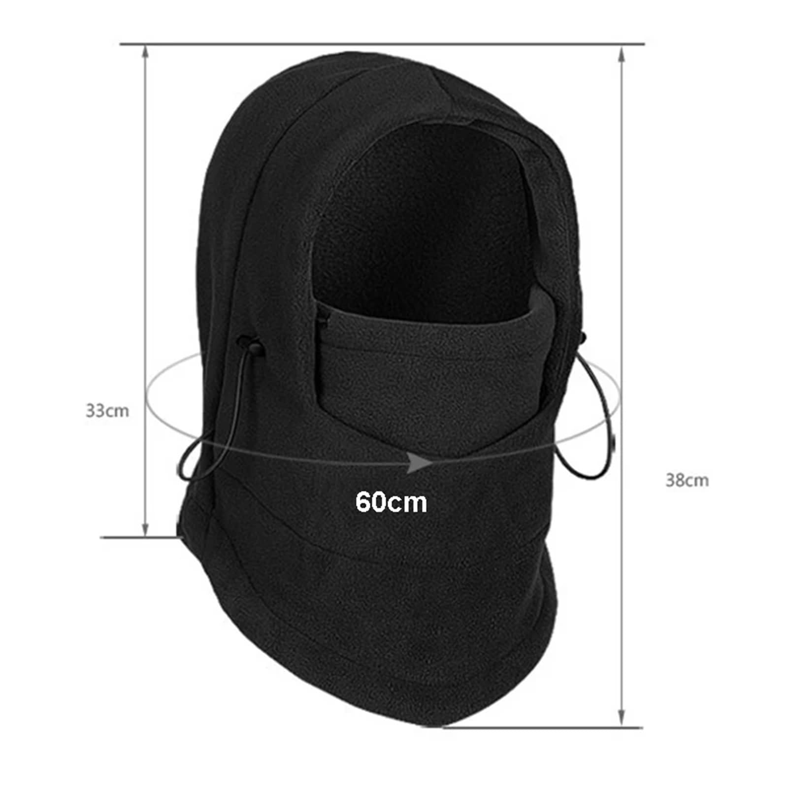 Masque De Cyclisme 2 pièces cagoules hommes femmes chapeau à capuche cache-cou randonnée écharpes en plein air cyclisme masque Ski coupe-vent capuche masque épaissi protection chaud Écharpe Pour La Mo