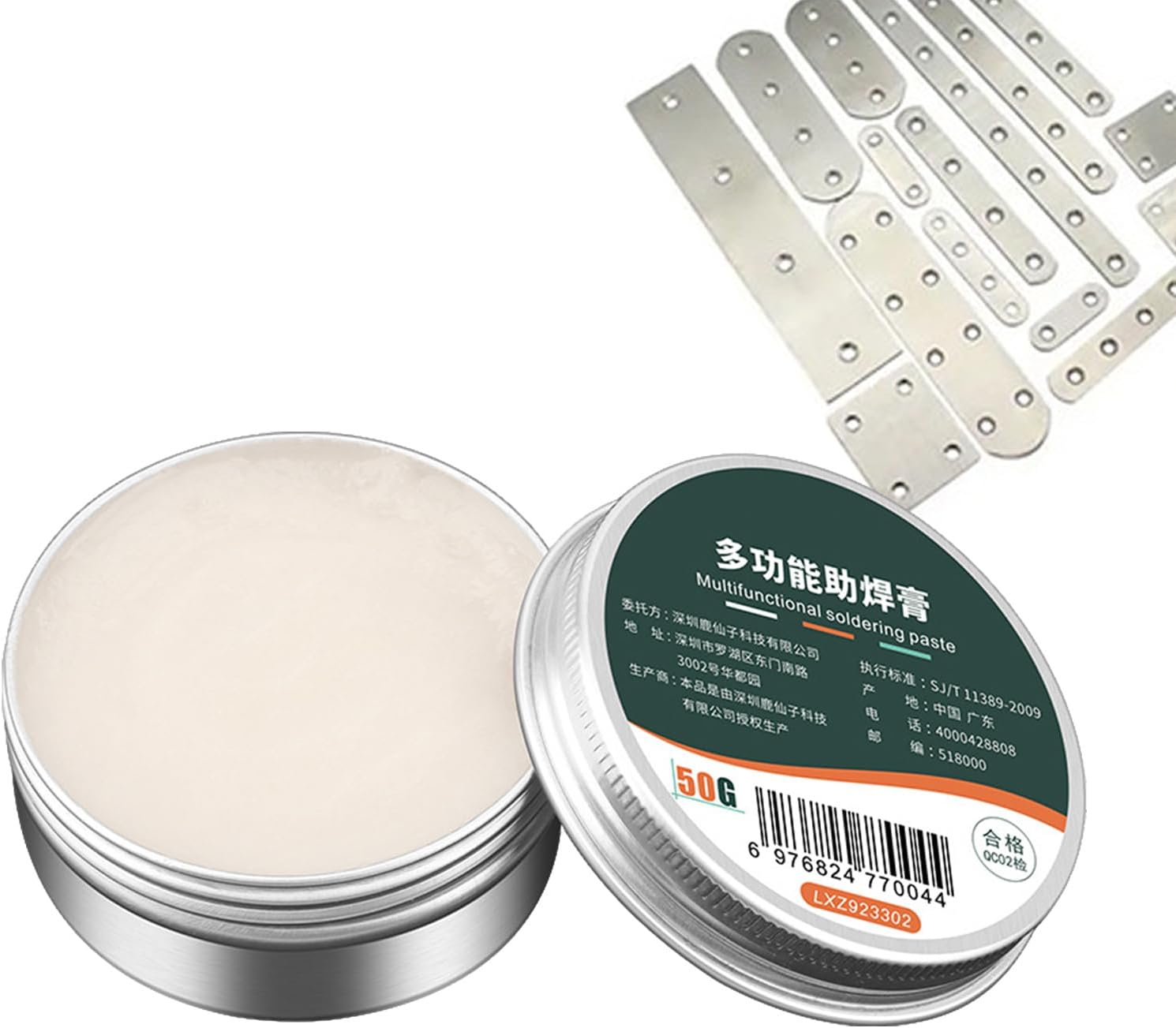 Flux Soldering - 20g Solder Flux Paste, Easily Apply Wire Soldering Flux Paste | Stainless Steel Solder Paste, Multifunctional Metal Solder Paste Suitable for Electronic Components Welding