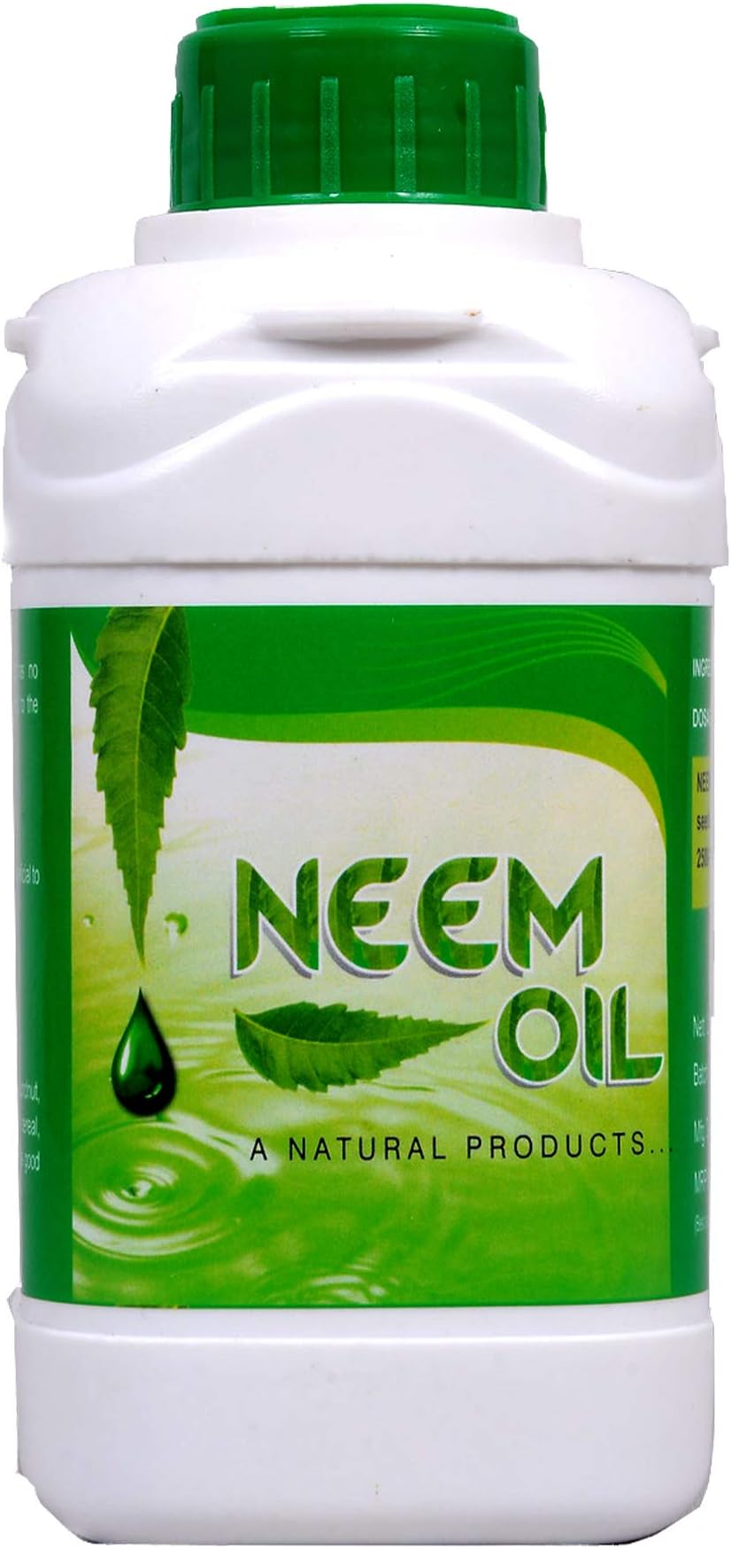 Cold Pressed Neem Oil for Plants | Organic Natural Fungicide & Insect Repellent For Plants - 500ml