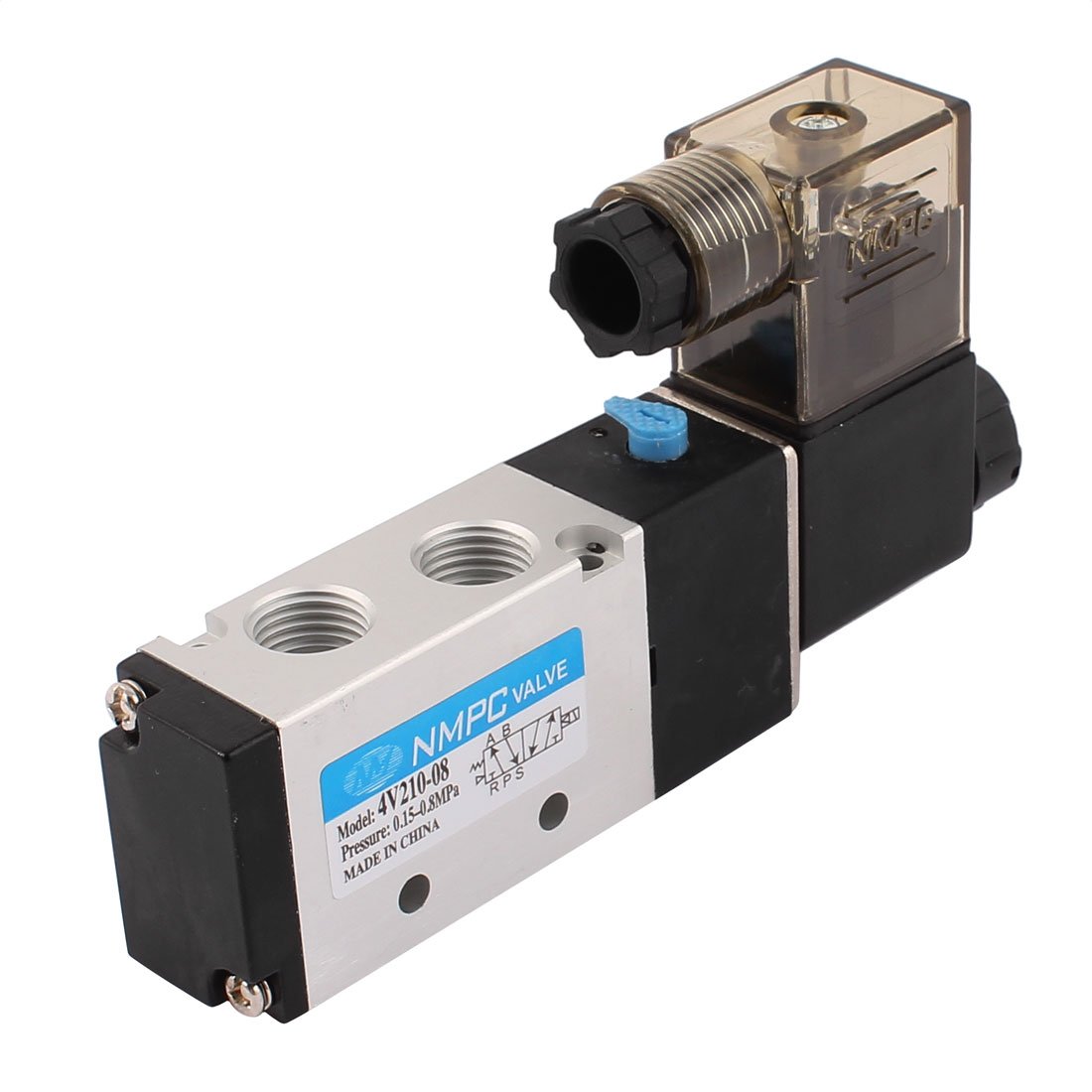 Électrovanne 4V210-08 12V DC pneumatique pour automatisation industrielle fiable