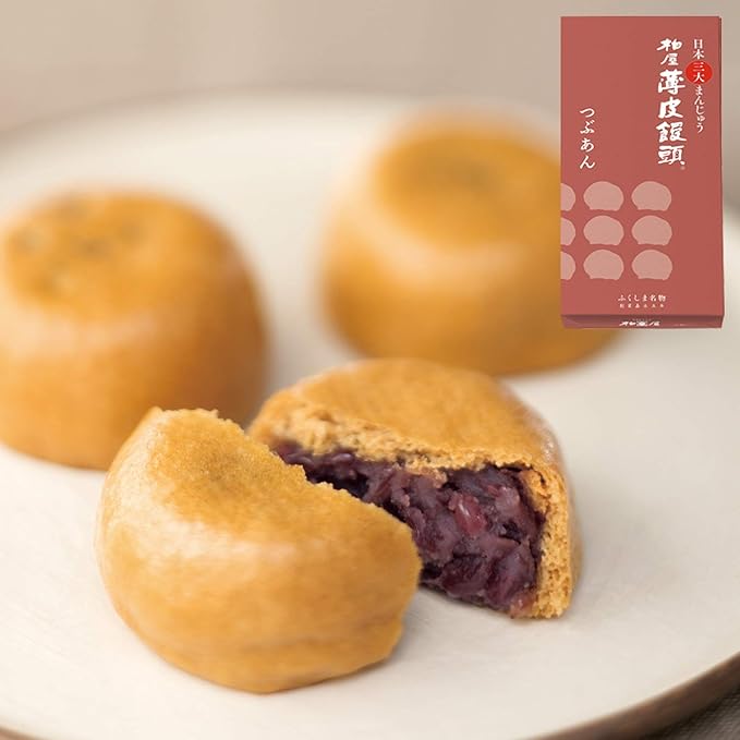 Amazon 柏屋公式 柏屋薄皮饅頭つぶあん 10個入 日本三大まんじゅう 柏屋薄皮饅頭 まんじゅう 通販