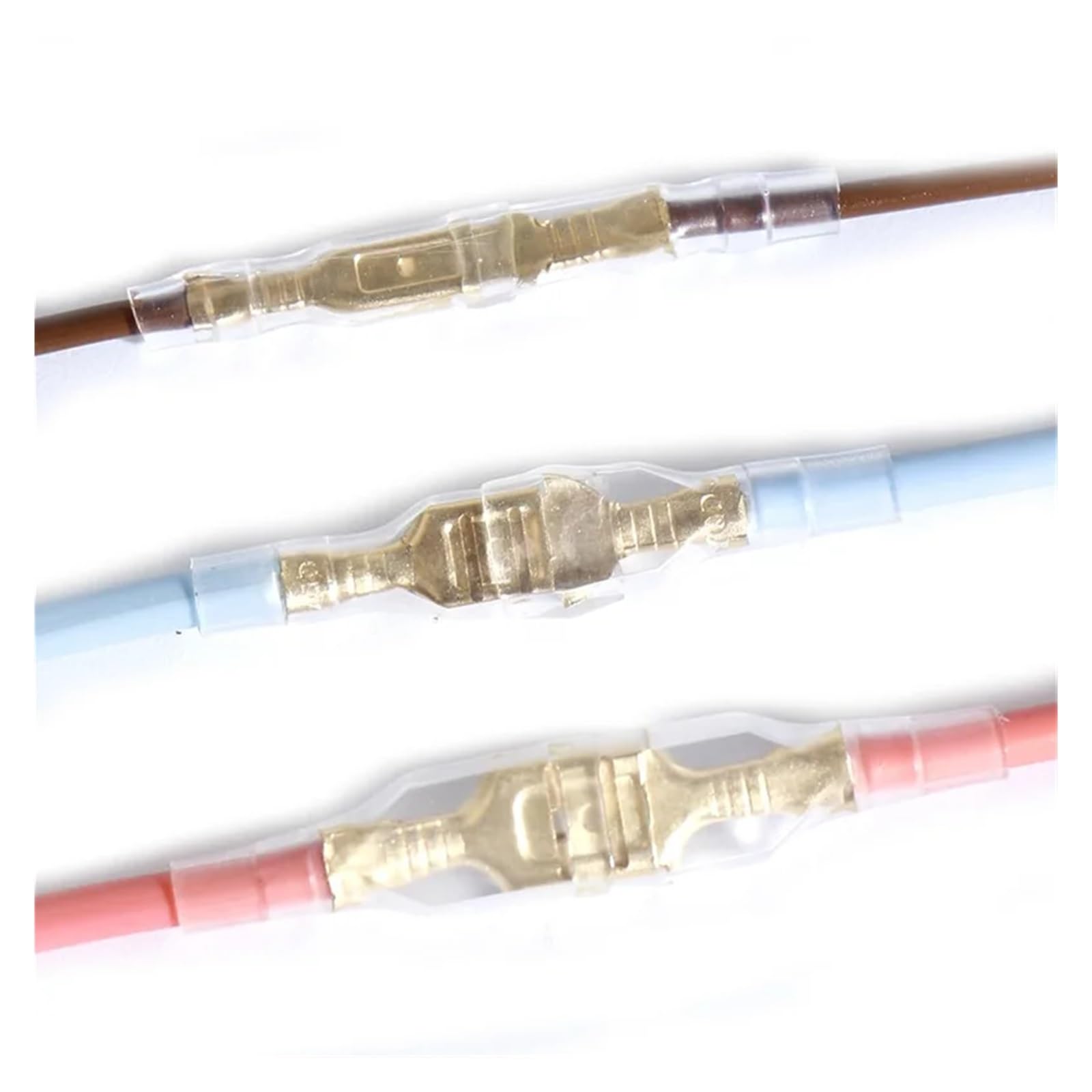 900 Stück 2,8/4,8/6,3 mm weiblich männlich Spaten-Crimp-Steckverbinder elektrische Kabelschuhe Terminal Isolierdraht Schnellspleiß-Sortiment-Set
