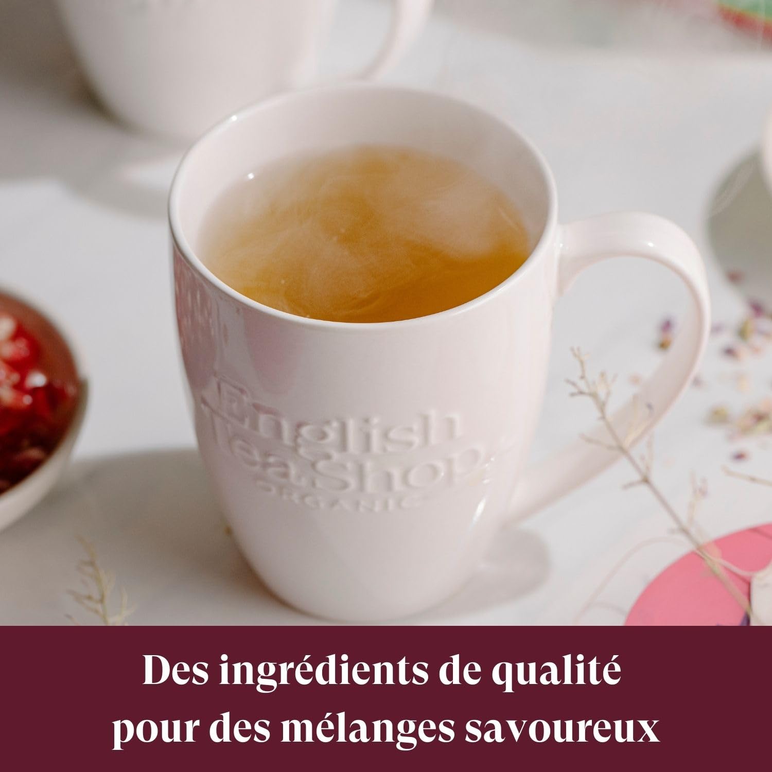 English Tea Shop – Coffret thés bio Créations Originales – 5 recettes exotiques dans une boîte de 40 sachets – Coffret cadeau à offrir