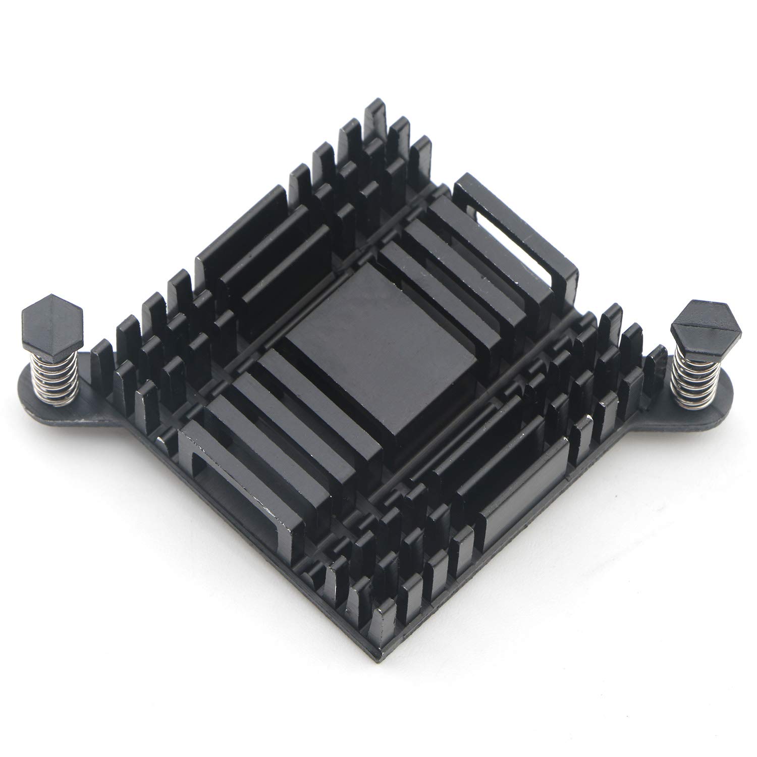 40x20x40mm 5PCS Aluminium Koellichaam Module Radiator Fin Koellichaam Module Koellichaam Heatsink Radiator Fin voor Fan PCB Board(zwart