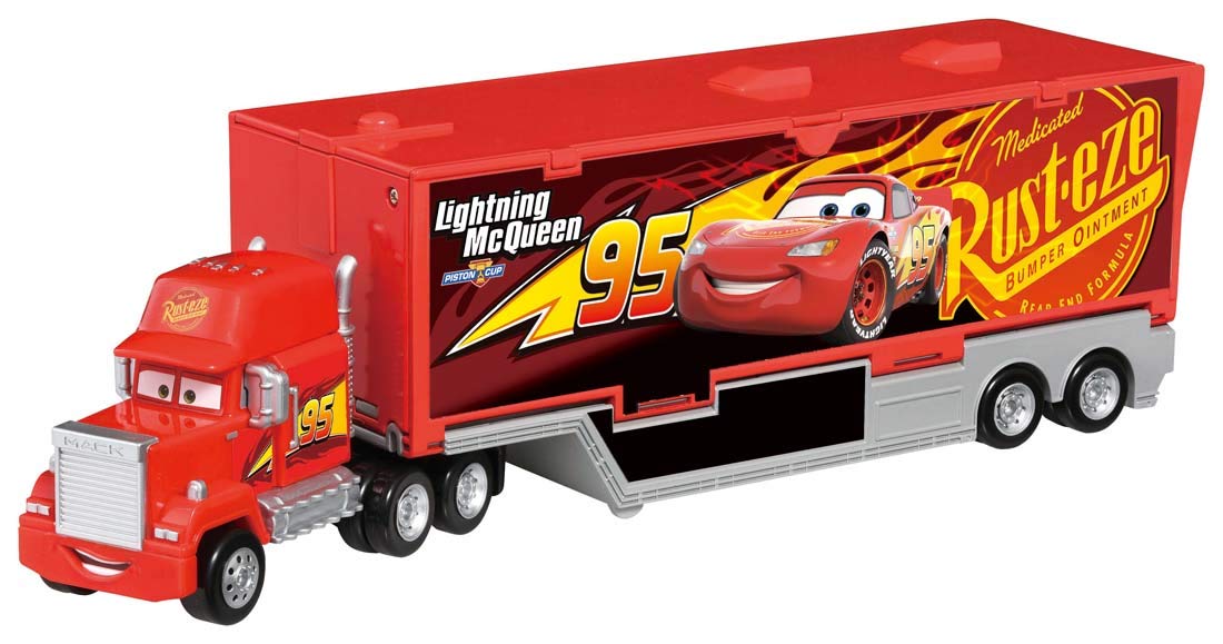 Amazon.co.jp: ディズニーカーズ トミカ ならべて全員発車! シューター 