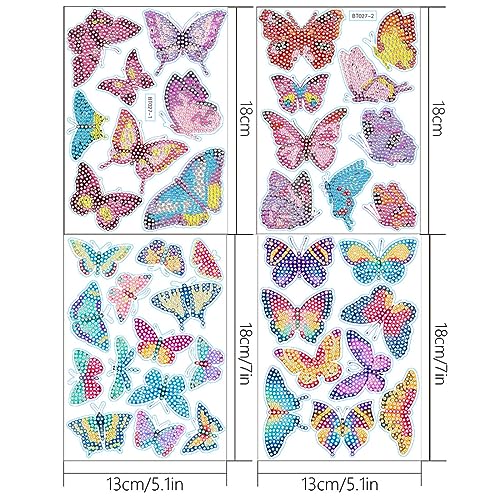 40 Pezzi Pittura Diamante Adesivo 5D per Bambini |...