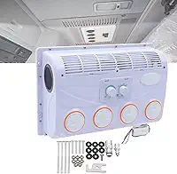 Ar-Condicionado Inverter 12v/24v Cc, Ar-Condicionado Para CaminhãO E Rv, 3800 Rpm, RotaçãO De 360°, Resfriamento RáPido E Baixo RuíDo