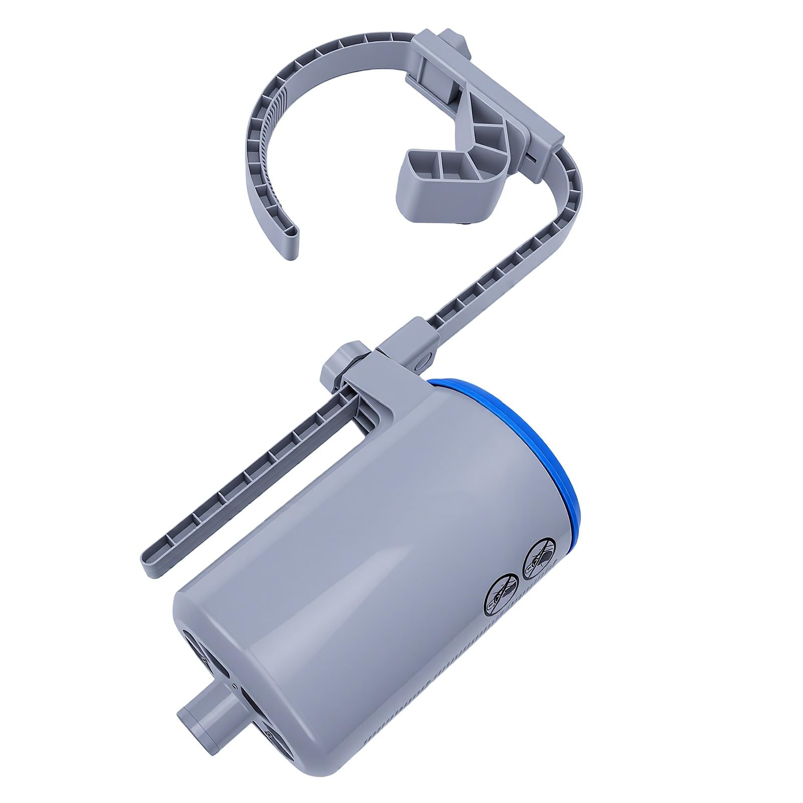 Cryfokt Skimmer para Piscina sobre Tierra, con Soporte Ultra Estable, Cesta de Filtro de Malla Fina, Ajuste de Altura Fácil, 800 GPH Compatible, para Piscinas Enterradas, Material ABS
