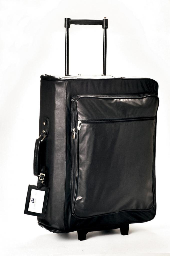 Adamis Black Wheeled Suit Carrier Amazon.in Fashion