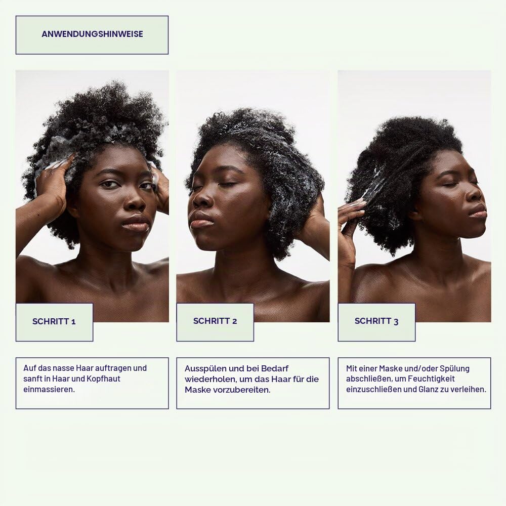 Maria Nila Anti Schuppen Shampoo Damen, Head and Hair Heal Shampoo gegen Haarausfall und juckende Kopfhaut, Haarshampoo Frauen mit Aloe Vera für empfindliche Kopfhaut (vegan, sulfatfrei), 350 ml