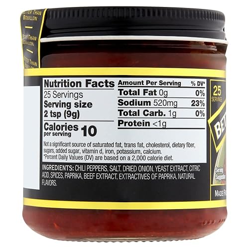Miniatura 2 de Better Than Bouillon Base de chile, hecha de chiles tostados seleccionados y especias, base mezclable para mayor sabor, tarro de 8 onzas (paquete de