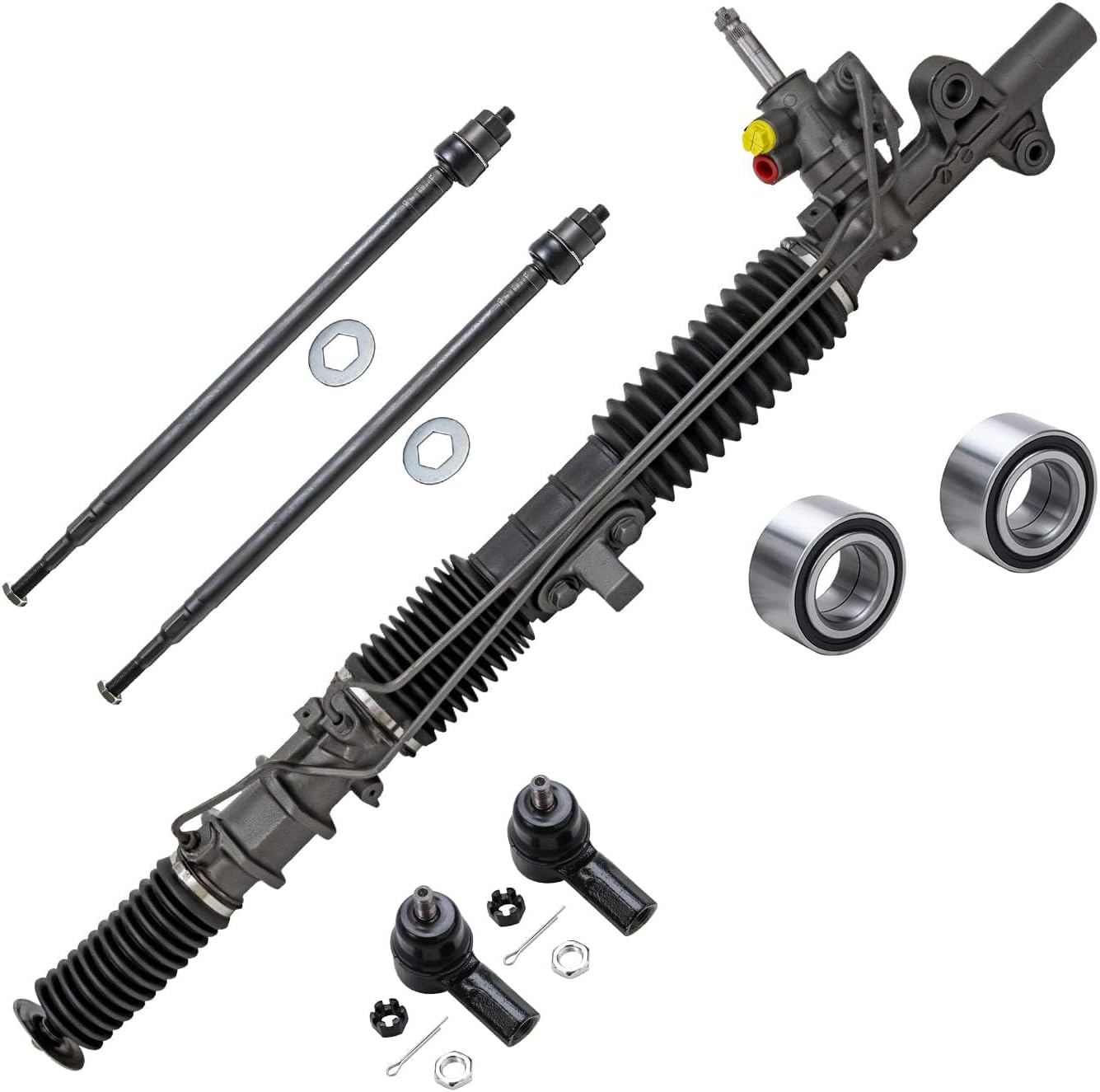Detroit Axle Front Power Steering Rack and Pinion Kit for 2002–2006 Honda CR-V