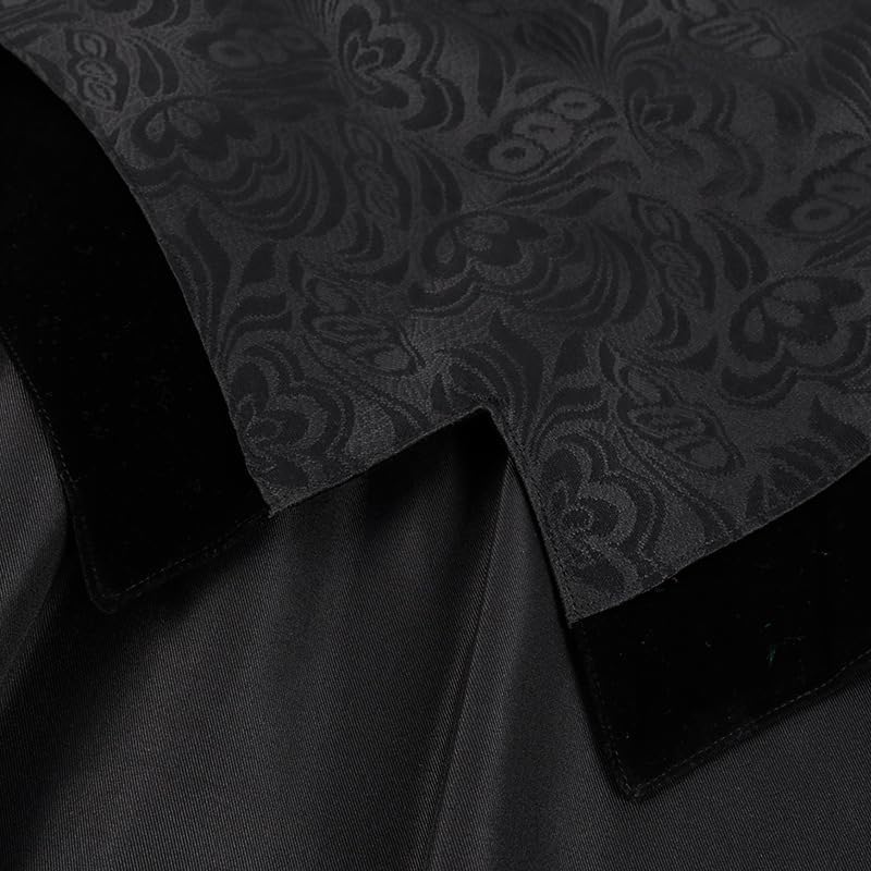 Mandarin Collar Cape Cloak for Women Men, Satin Frog Button Cape, Medieval Renaissance Cosplay Costume Cape